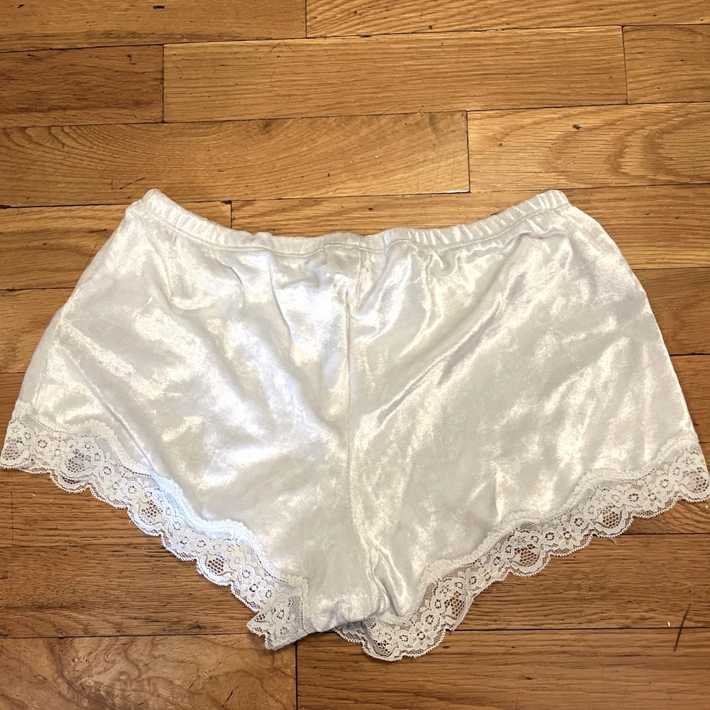 Velour Lace Gap Love Shorts